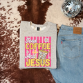 Iced Coffee And Jesus T-Shirt Graphic | Crewneck